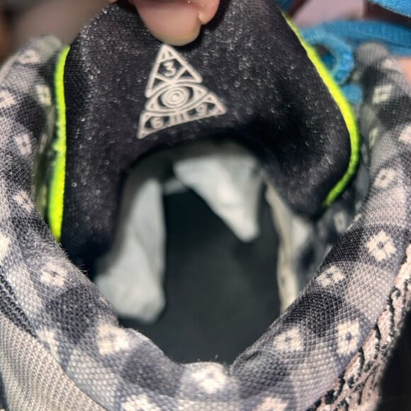 Nike Kybrid Men's "What the Neon" CQ9323 002 Kyrie Irving‎ size 9.5 *GS8 - Picture 6 of 9